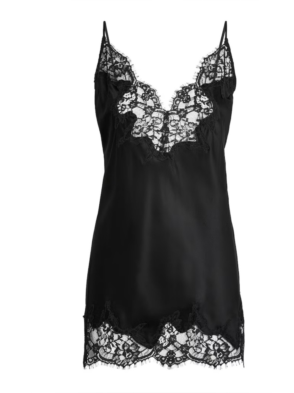 Skims silk lace mini slip Dress size XS